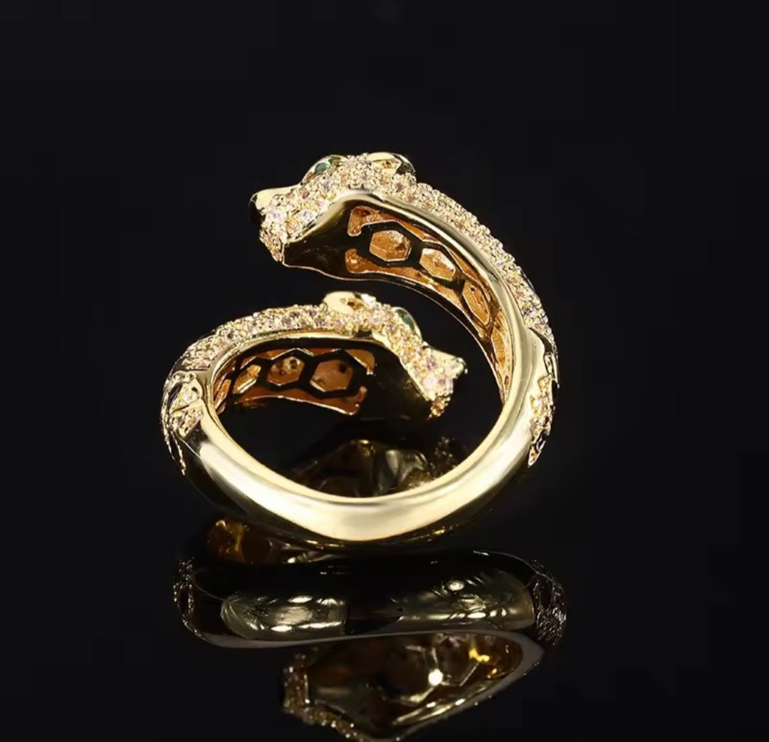 Leopard Lux Ring