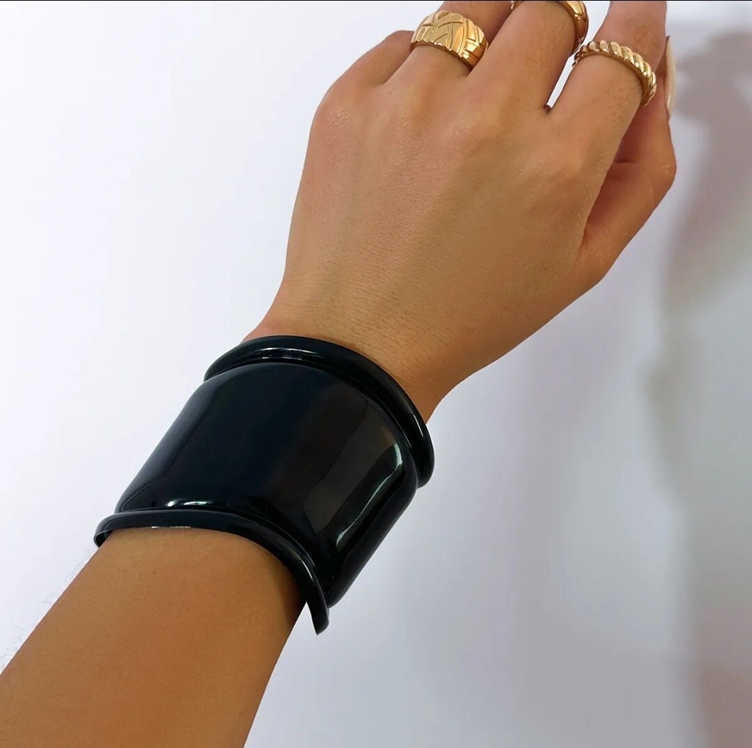 1+1 OFFER -Noir Lux Cuff Bracelet